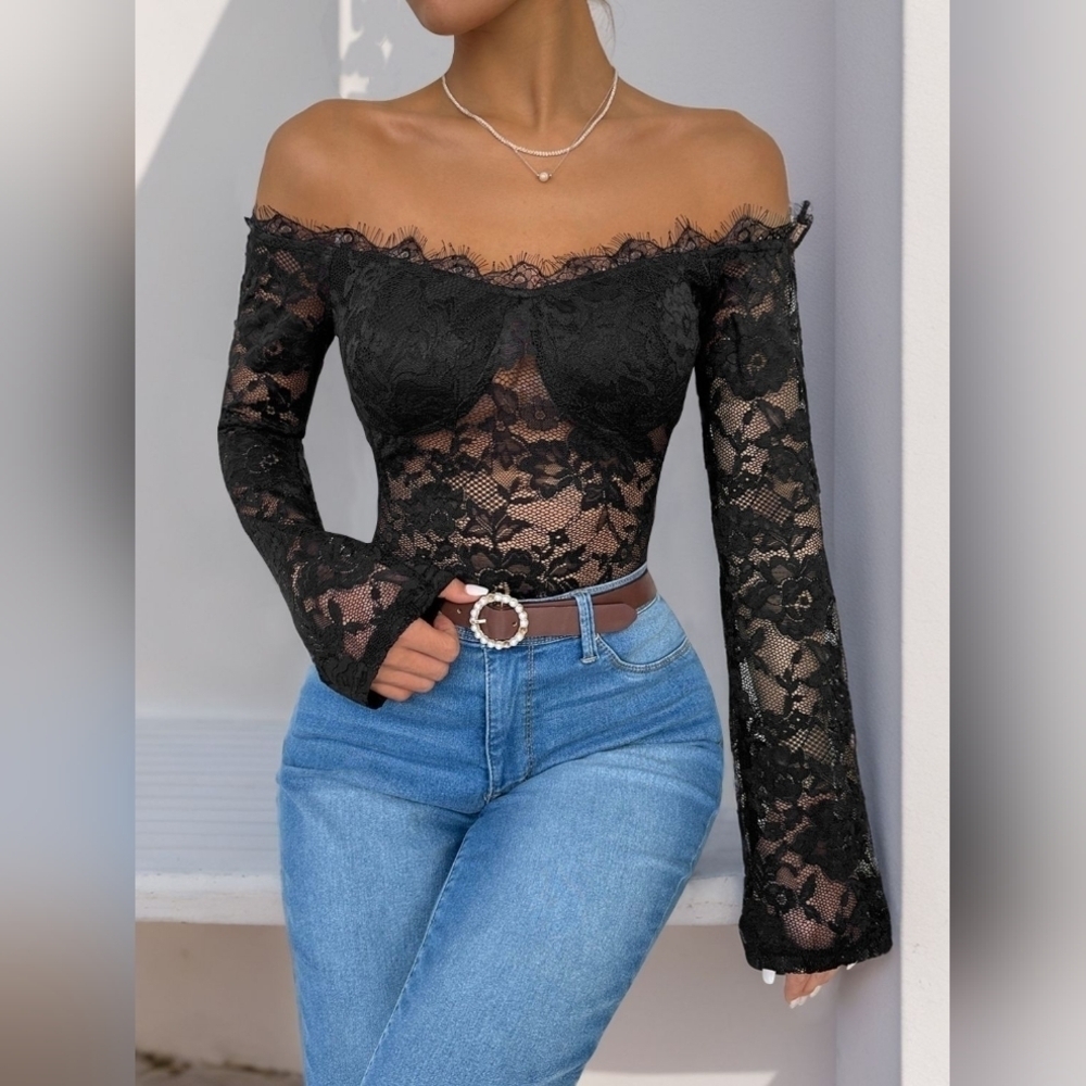 Full Lace Bodysuit‎